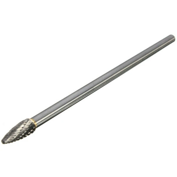 Dremel Rotary Burr - 1/4 Inch Shank Carbide Cutter | 6 Inch CNC Engraving Bit - Image 3
