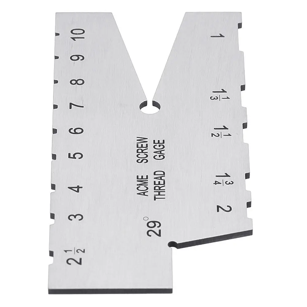 29/30 Degree Screw Thread Gauge - Metric Measuring Tool | Welding Inspection Ruler - Precision Gauge - Image 4