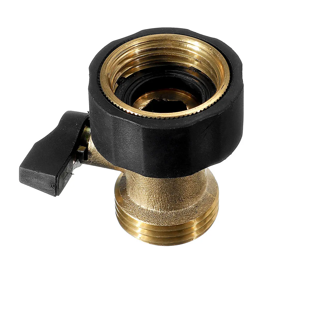 American European Thread Single-pass Ball Valve | 3/4 Import Export | Drill Attachment - Image 3