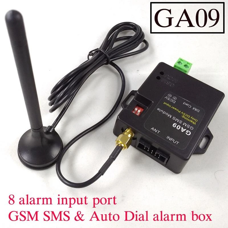 8 Channel GSM SMS Alarm Box - Water & Temperature Sensor for Home & Warehouse - Image 3