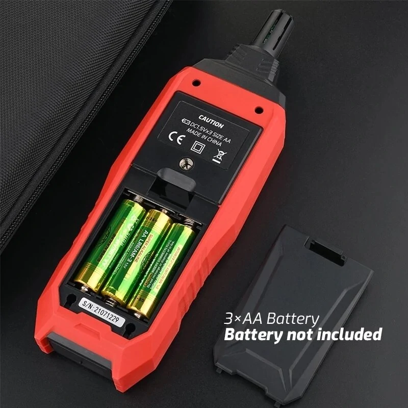 TASI TA622A Digital Thermometer Hygrometer - High Precision Temperature Humidity Meter | Handle Type - Image 5