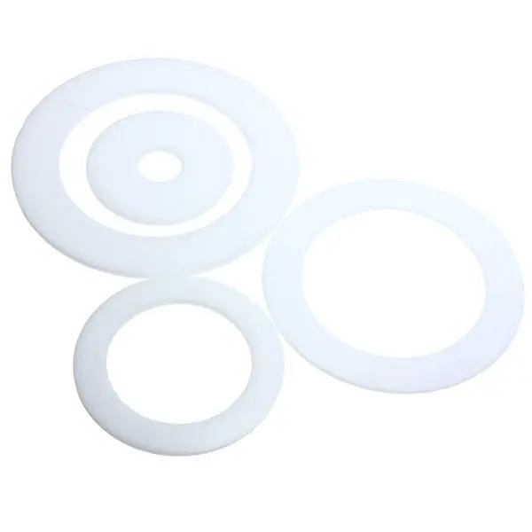 White Acrylic Discs - 3mm Thick Round Laser Cut Plastic Rings | Adhesive Tape - Image 3