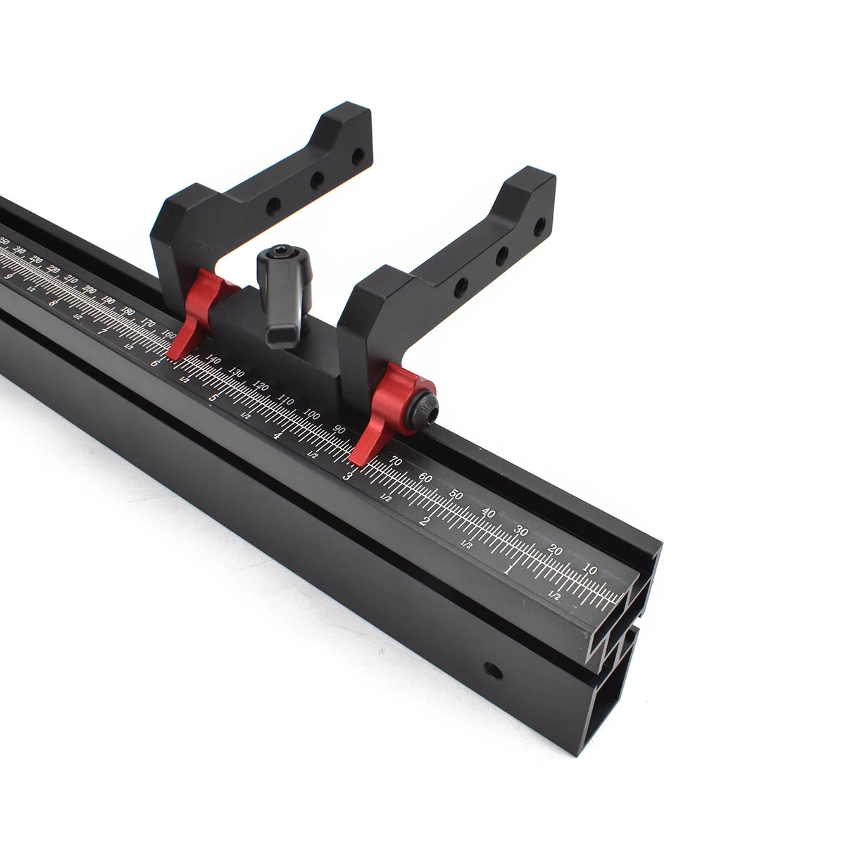 ENJOYWOOD Telescope Miter Gauge Fence | Extended Support for Table Saw & Router Table - Image 4