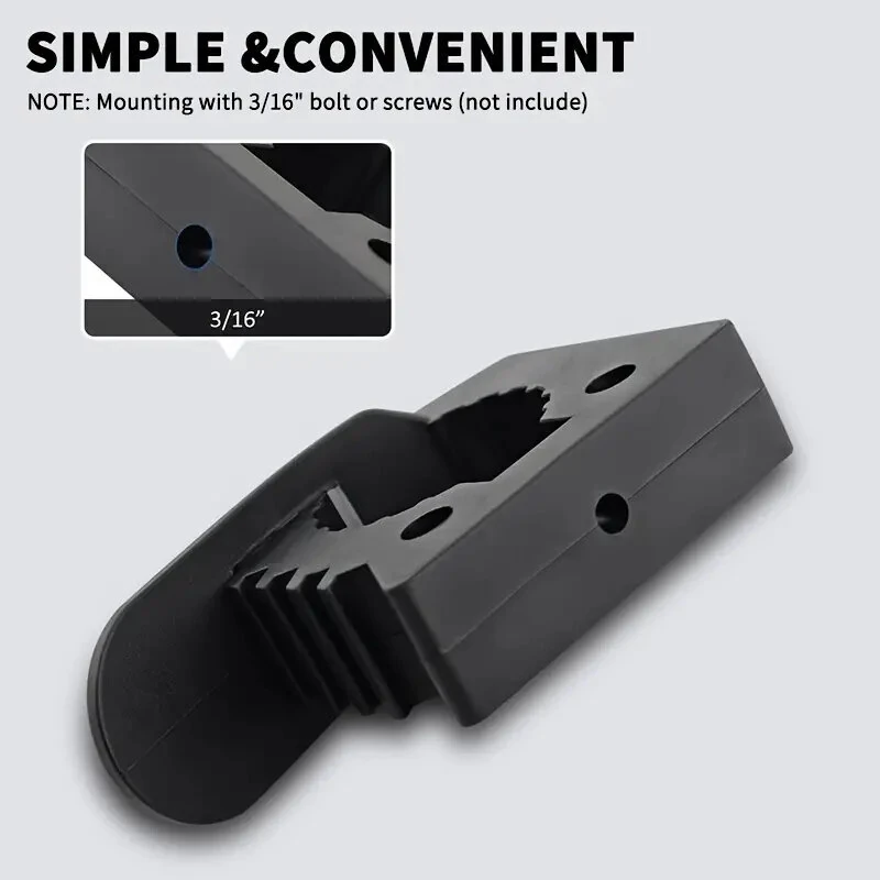 Quick-Release Clamp Mount for 25-38mm Tools | 2PCS for UTV ATV Truck Boat - Image 4