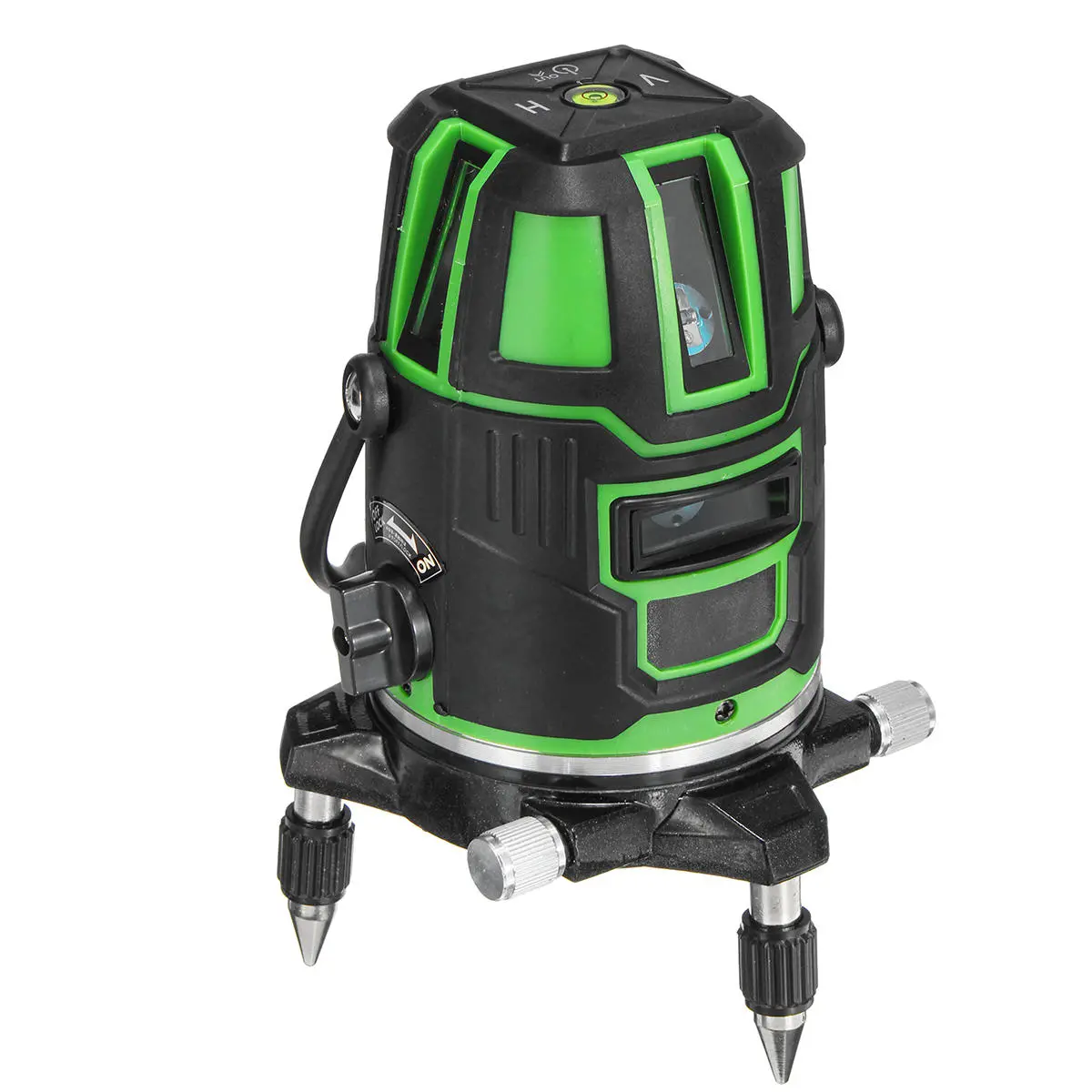 635nm Green Laser Level | 5-Line 360° Rotary | 100-240V Wide Voltage - Image 4