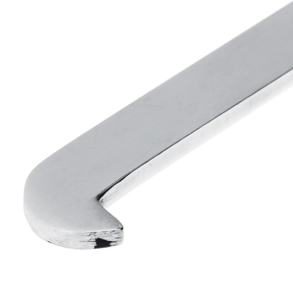 J Shape Stainless Steel Silver Beekeeping Honey Scrapers - Bee Keeping Tool | 18/10 Grade, Easy Grip - Image 4