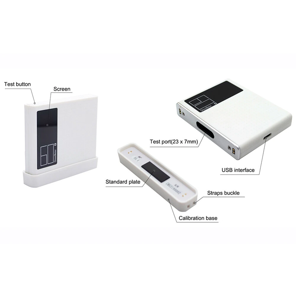 DG60 Pro Gloss Meter - 60 Degree 0-1200GU - Auto-Calibration & USB Bluetooth - Image 4