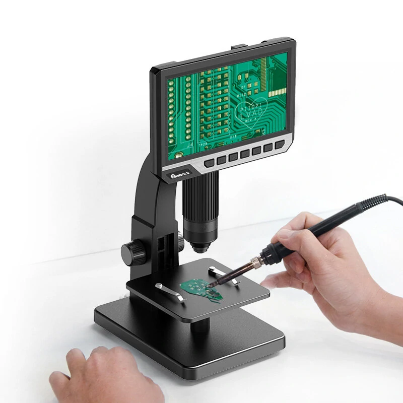 MT315 2000X Dual Lens Digital Microscope | 7-inch HD IPS Screen | Up/Down Light & PC Viewing - Image 2