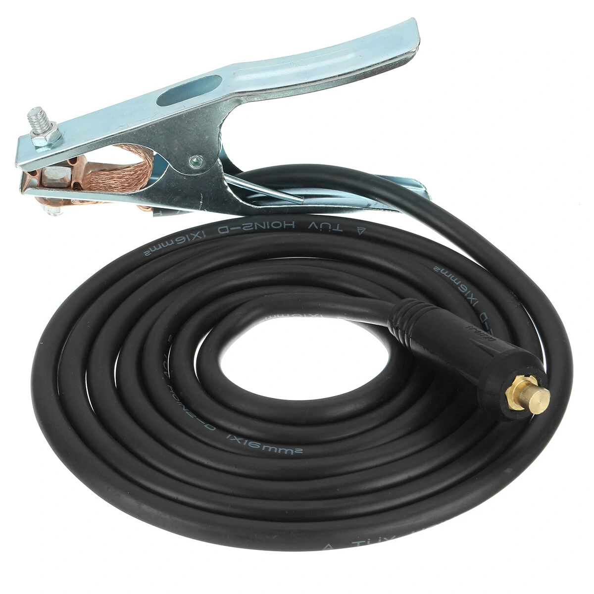 200A Welding Ground Clamp Set - 3M Cable & 10-25 Plug for MIG TIG ARC Welder - Image 2