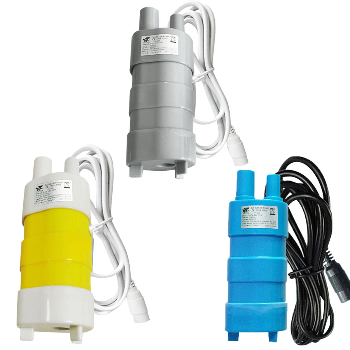 JT-500 DC 12V Brushless Water Pump - 600L/H 5m Head - Low-Noise Energy-Saving for Aquariums & Fountains - Image 2