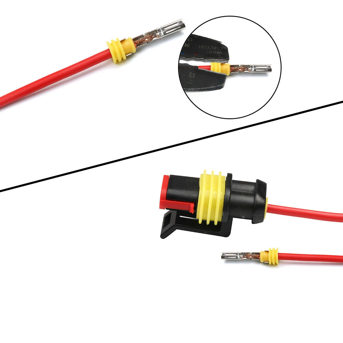 708PCS Waterproof Car Electrical Wire Connector Kit - 1 to 6 Pin | Truck Motorcycle - Image 4