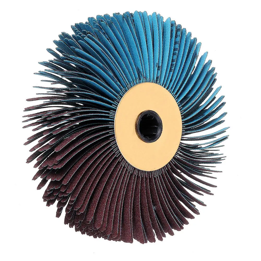 Woodworking 118x30mm Wall Mopping Wheel - P120 to P600 Grit for Wood Groove Polishing - Image 3
