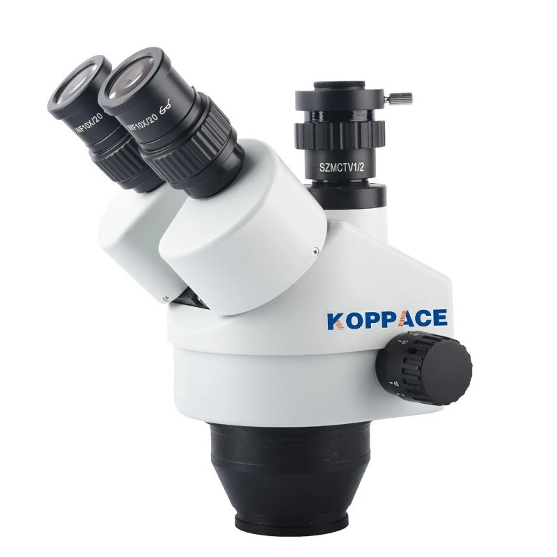 KOPPACE 1/2 CTV Trinocular Stereo Microscope | C-Mount & 25mm Camera Adapters - Image 5