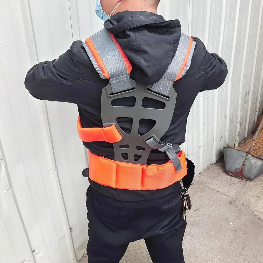 Universal Adjustable Double Shoulder Strap Harness - Comfortable Breathable for Grass Trimmer & Lawn Mower - Image 5