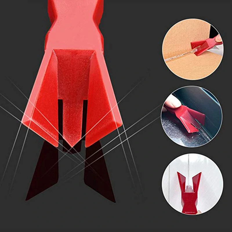 Mini Handmade Tools Scraper - 2 Pcs Utility Floor & Tile Cleaner - Glue Residual Shovel - Image 4