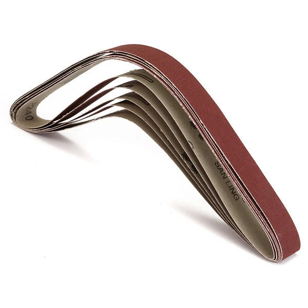 5pcs 25x760mm 240 Grit Sanding Belts | Abrasive Tool for Woodworking - Image 3