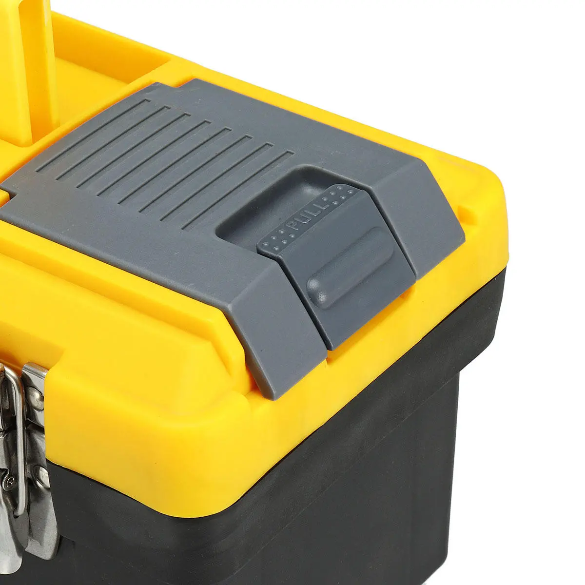 Plastic Tool Storage Box - 14/17/19 Inch Portable Case with Handle - Image 4
