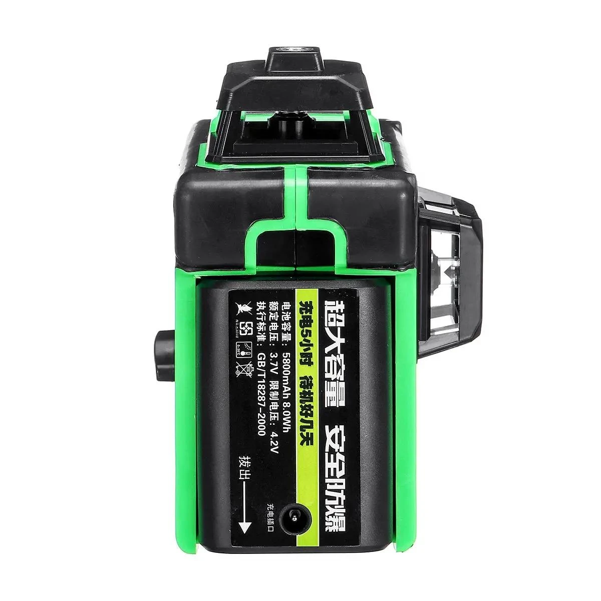 12 Line 360° 3D Green Laser Level | Self-Leveling Horizontal & Vertical Tool - Image 4