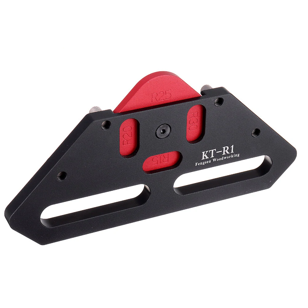 Fonson Tools KE-R1 Quick Change Router Jig - R15 to R30 Corner Template | Aluminum Alloy Woodworking Tool - Image 3