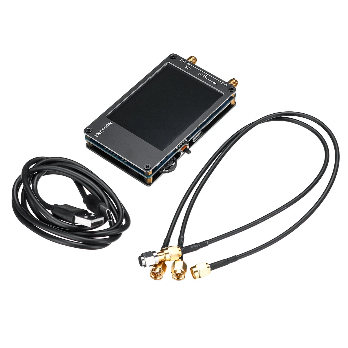 NanoVNA Vector Network Analyzer 50KHz-900MHz | 2.8 TFT Screen | HF VHF UHF - Image 3