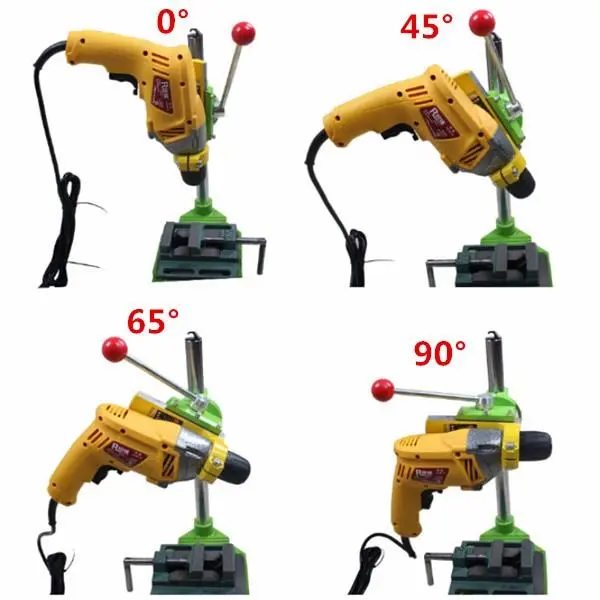 MINIQ BG6117 Bench Drill Press Stand | Electric Drill Carrier Bracket with 90° Rotation - Image 4