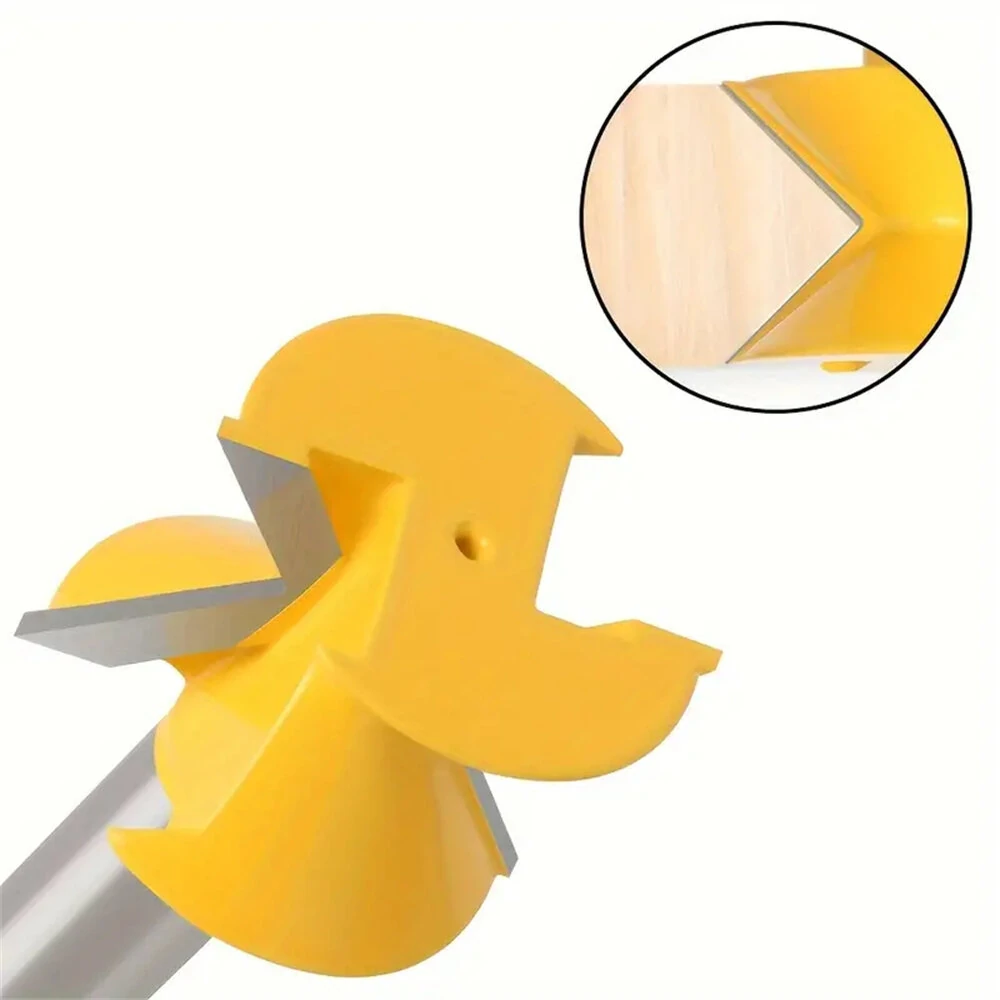 90 Degree Edge Banding Router Bit | 45 Gauge Tungsten Carbide | Woodworking Milling Cutter - Image 3