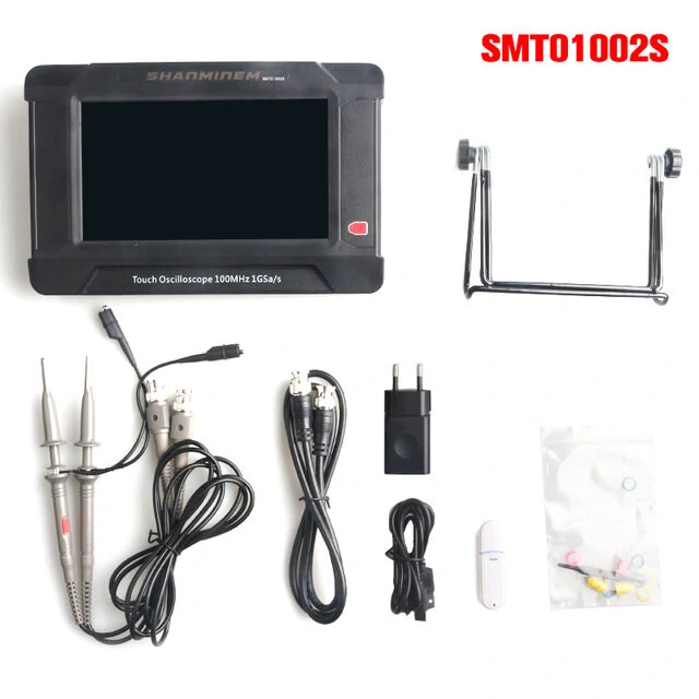 SMT01002 Dual Channel Touch Screen Oscilloscope - 100M Bandwidth & Signal Generator - Image 4