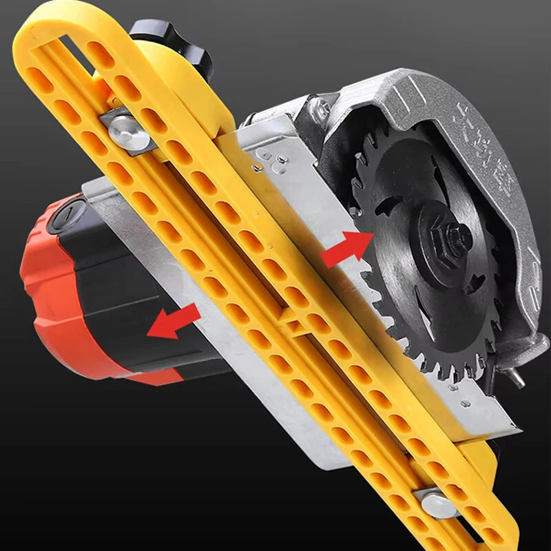 Electric Circular Saw Guide - Adjustable Quick Positioning Bracket for Precision Cutting - Image 5