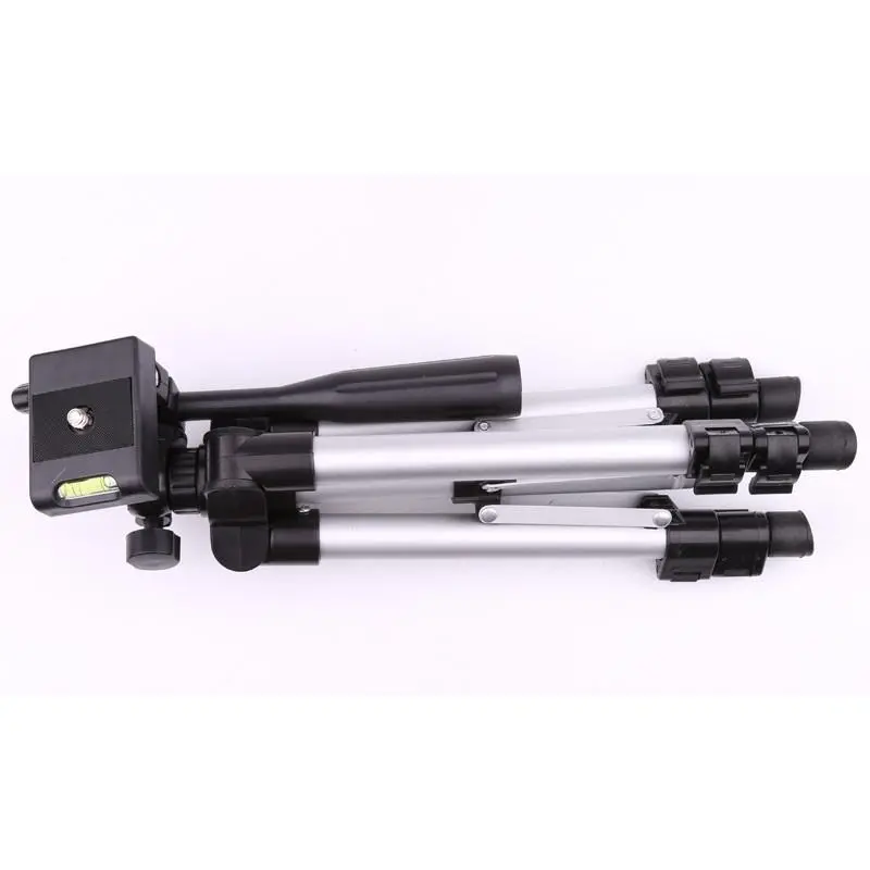 Adjustable Laser Level Tripod - 1/4 Inch Rod with Leveling Bubble & Extension - Image 2
