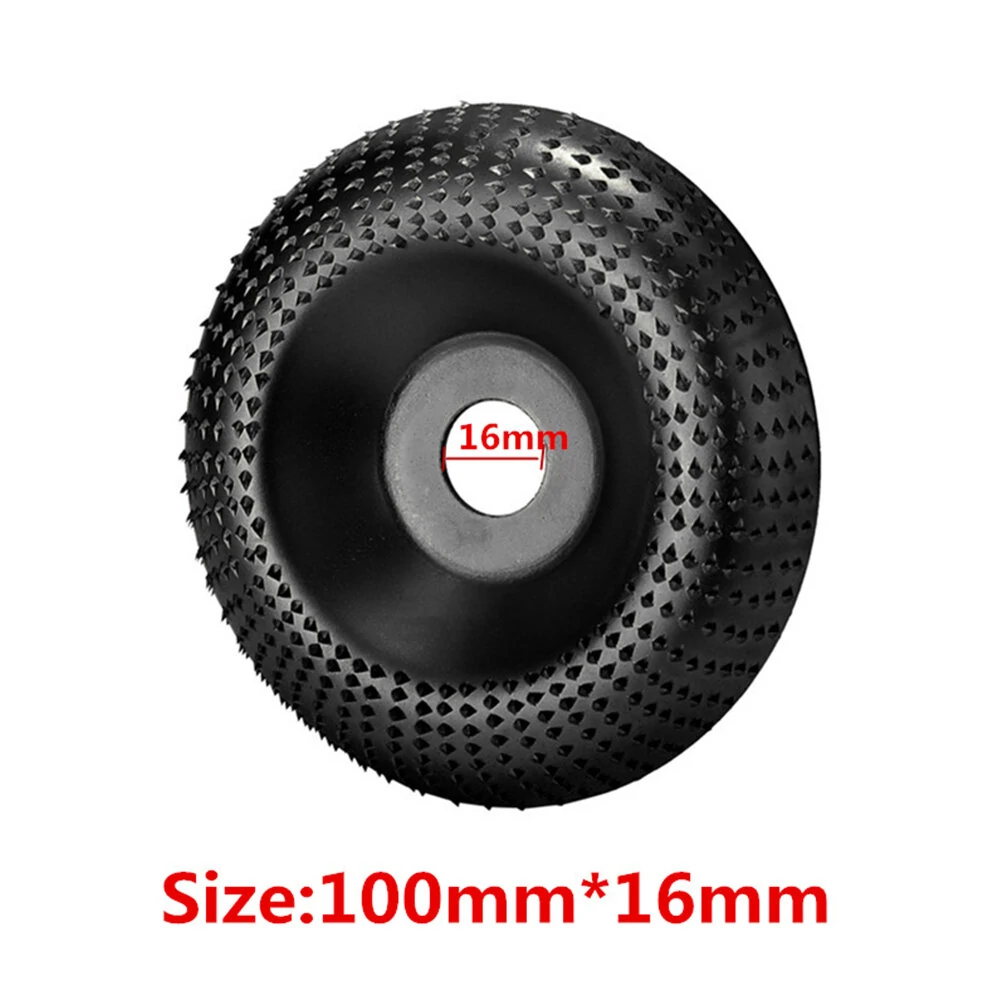100MM Woodworking Grinding Disc | 16mm Stainless Steel Polishing Tool for Angle Grinder - Image 2