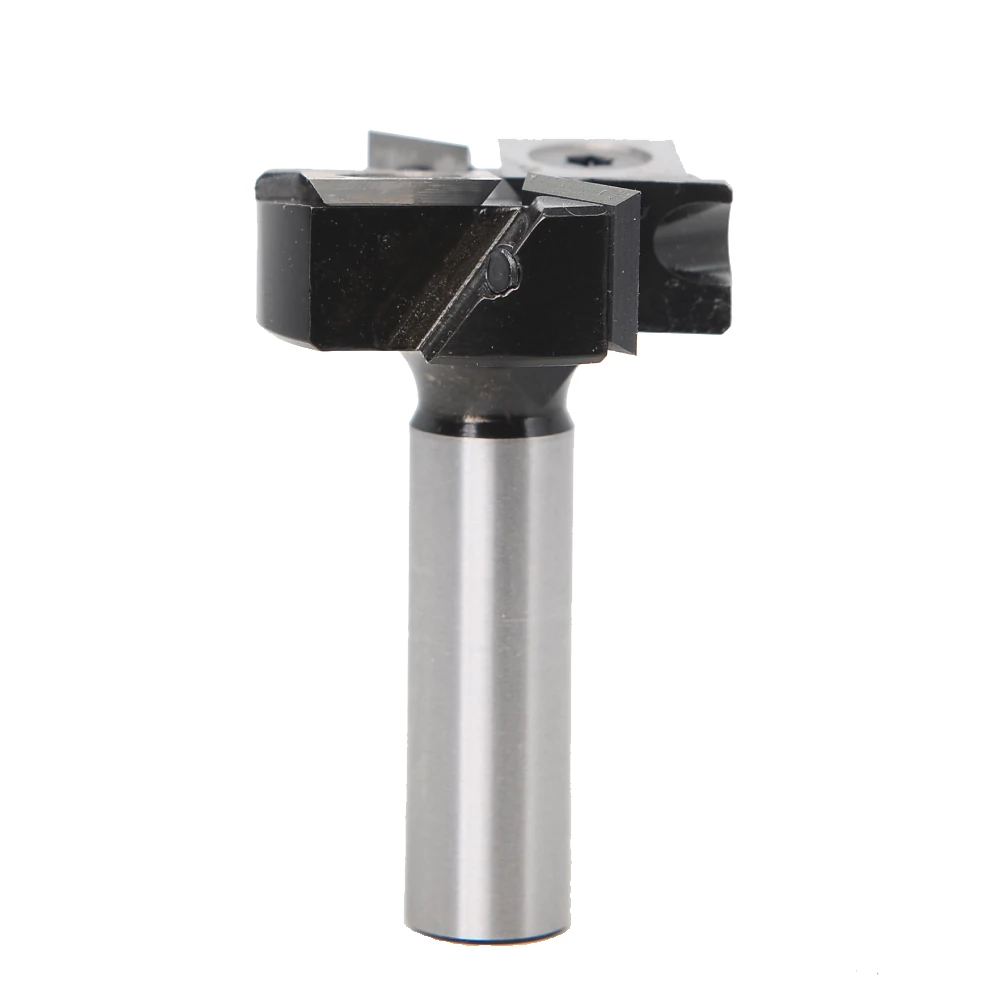 Whiteside 12mm Shank Spoilboard Surfacing Router Bit | 1-1/2 Inch Cutting Diameter | Indexable Carbide Insert - Image 2