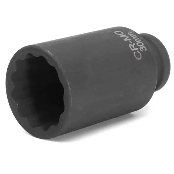 30mm 1/2 Drive 12 Point Axle Nut Socket - Spindle & Bolt Removal Tool - Image 2