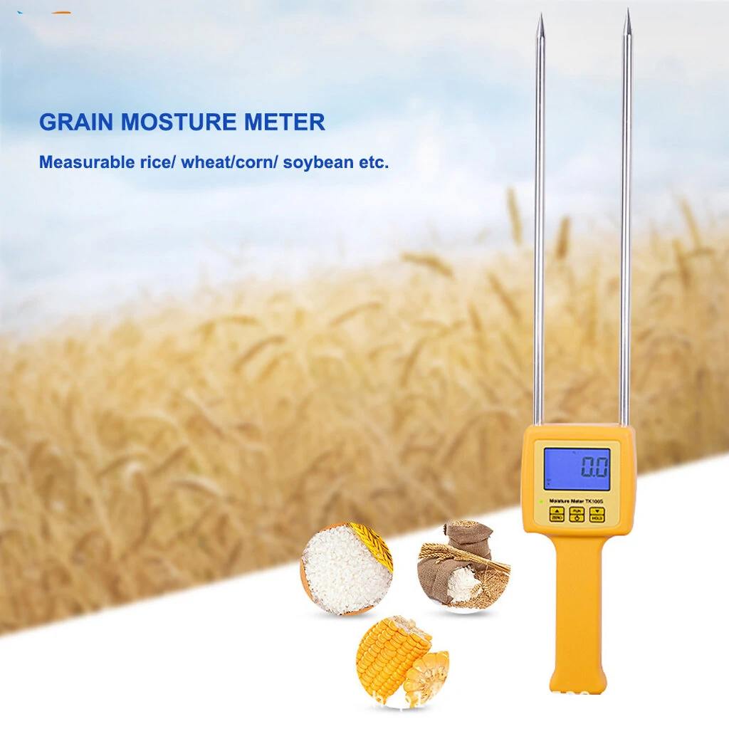TK100S Portable Grain Moisture Analyzer - Digital Tester for Wheat Corn Soy Flour - Image 5