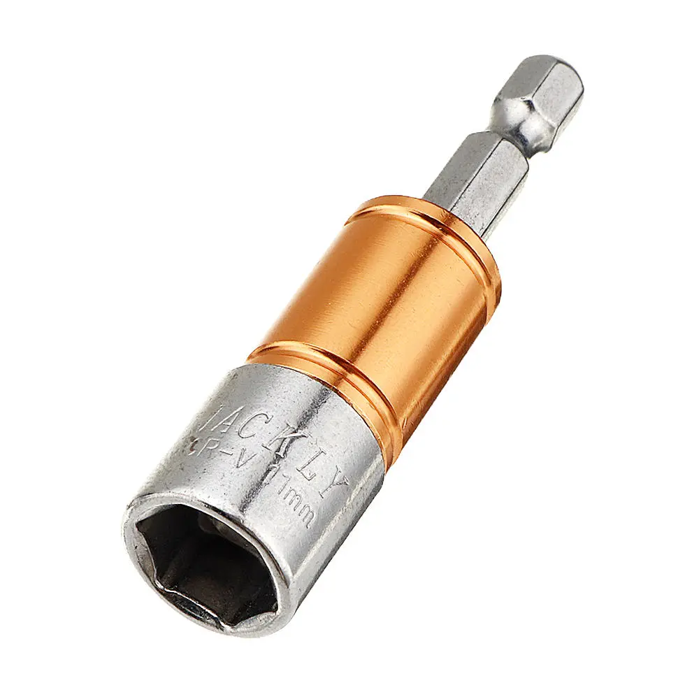 Drillpro 6pc Hex Shank Screwdriver Bit Adapter & Sleeve Set | Socket Driver - Image 5