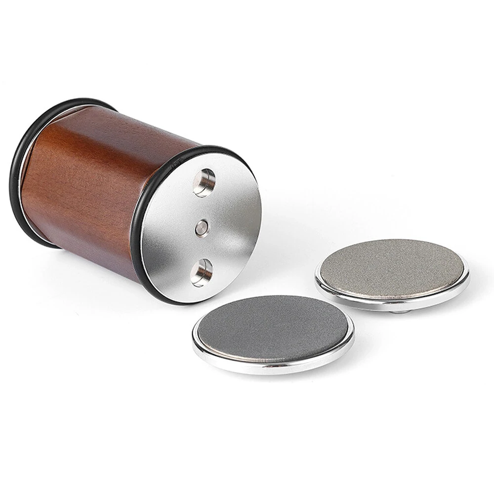 Rolling Knife Sharpener Kit - Adjustable Angles 15° 18° 20° 22° - Whetstone, Diamonds & Ceramic Discs for Kitchen Knives & Scissors - Image 4