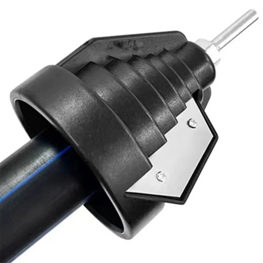 PVC Deburring Tool - 20-63mm Chamfer Tool for PVC Pipes | Heavy Duty Steel Blades - Image 2