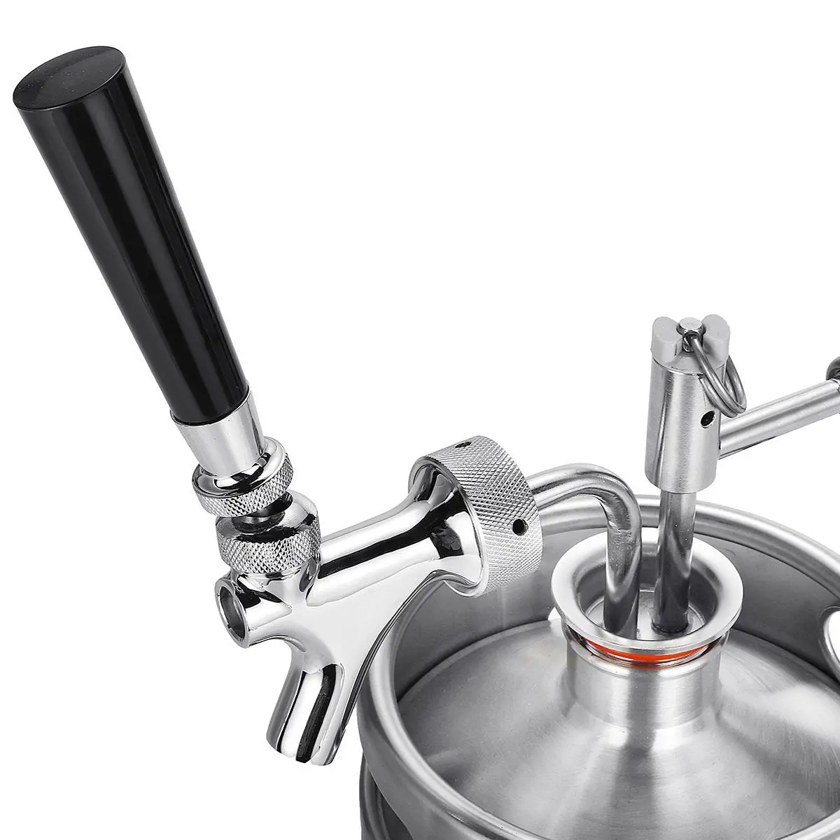 Stainless Steel Beer Growler Keg - 2L Homemade Beer Barrel & Wine Bucket - Image 5