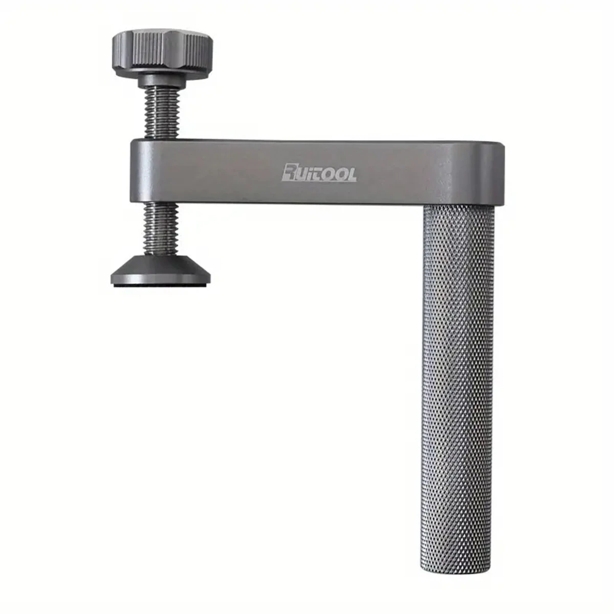 2PCS Aluminum Alloy Quick-Acting Hold Down Clamp Set | For 19mm 20mm Dog Holes | Anti-Slip Pad - Image 2