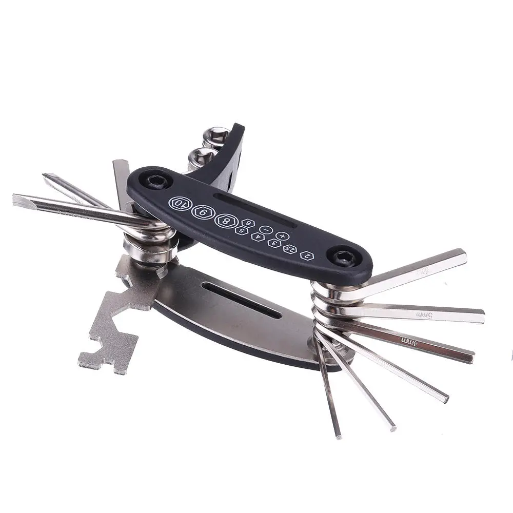 Crankbrothers Multi 16 Bike Tool - 16-in-1 MTB & Road Cycling Repair Kit - Image 3