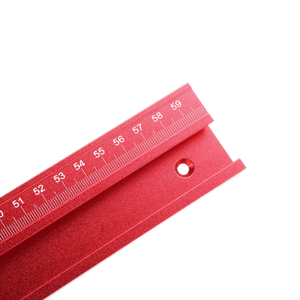 45 Type T-Track - 300-1220mm Red Aluminum Alloy Miter Track for Table Saw & Router Table - Image 4