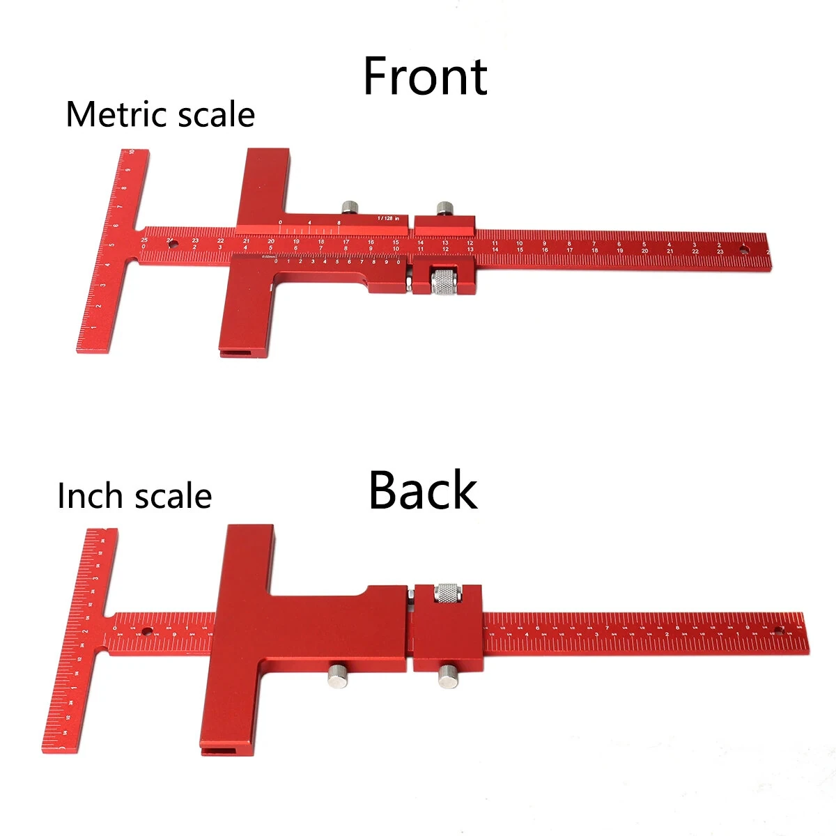Woodworking Scriber Gauge - Aluminum Alloy Sliding Marking Tool | T-Square & Framing Ruler - Image 5