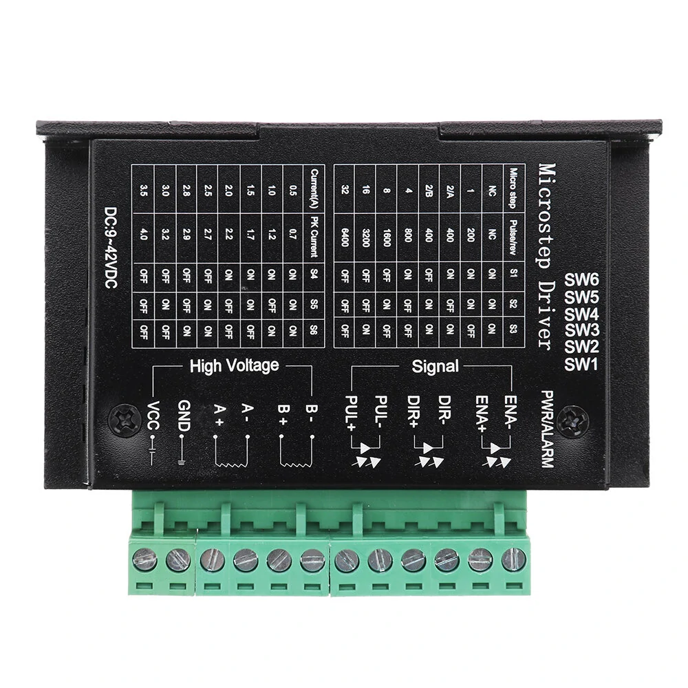 HANPOSE TB6600 Stepper Motor Driver | 4A 9-42V for Nema 17 23 34 CNC - Image 2