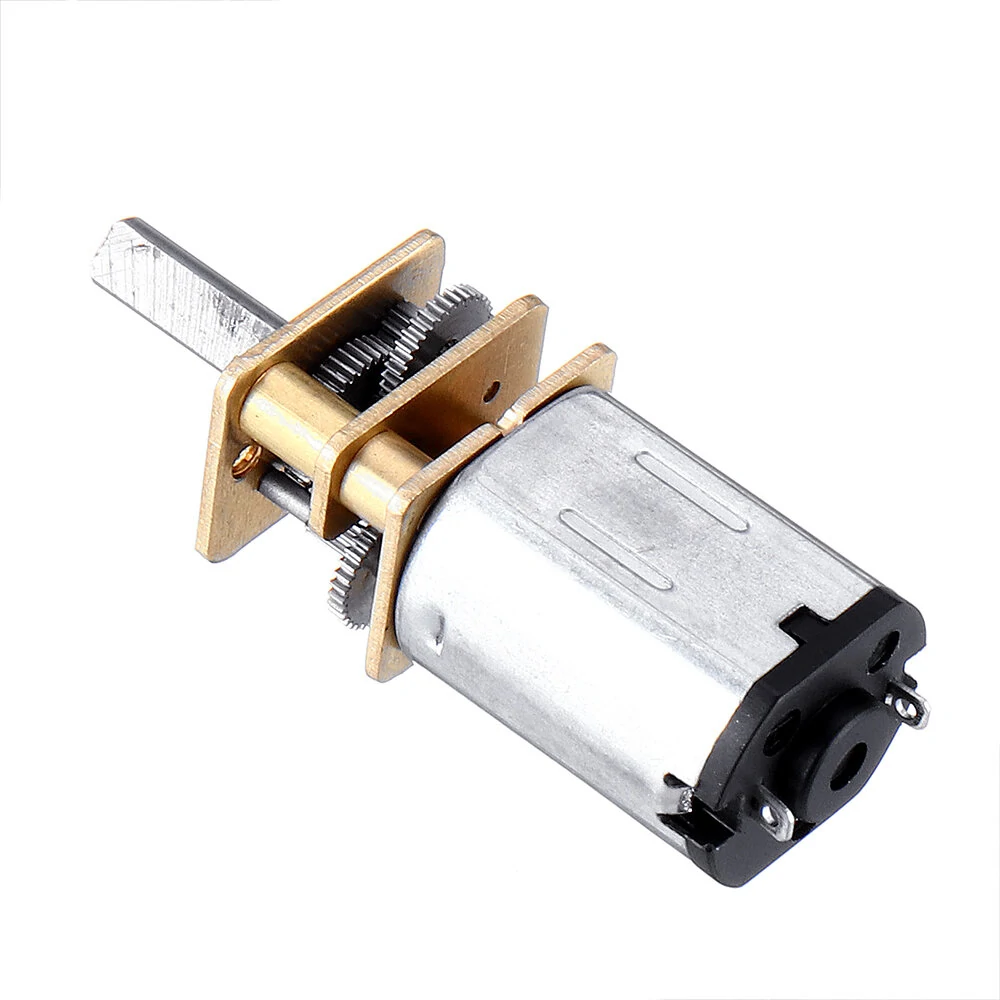 Machifit 10Pcs DC 3V 40RPM Micro GM12-N20 Gear Motor | Metal Gearbox Reducer - Image 4