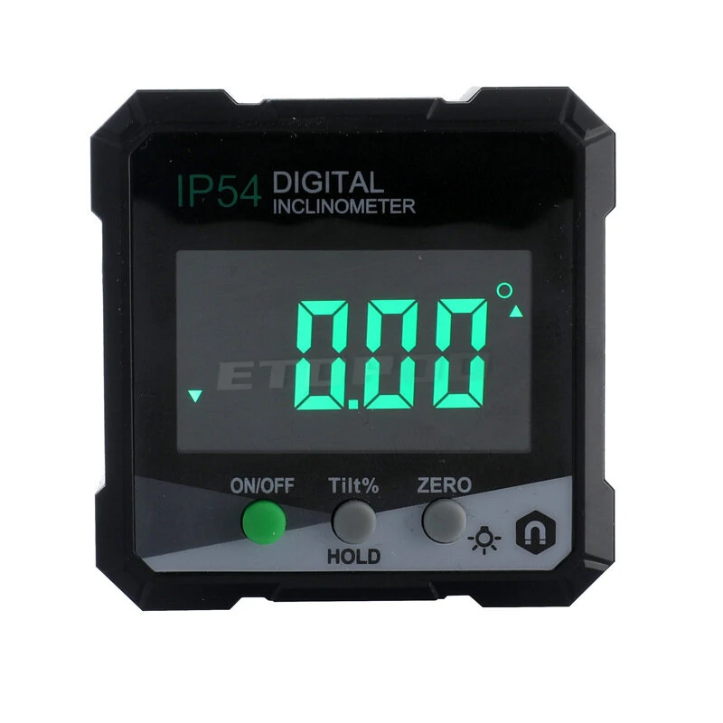 ETOPOO Digital Level Angle Gauge | 360 Degree Mini Inclinometer | Wood Ruler Protractor - Image 2