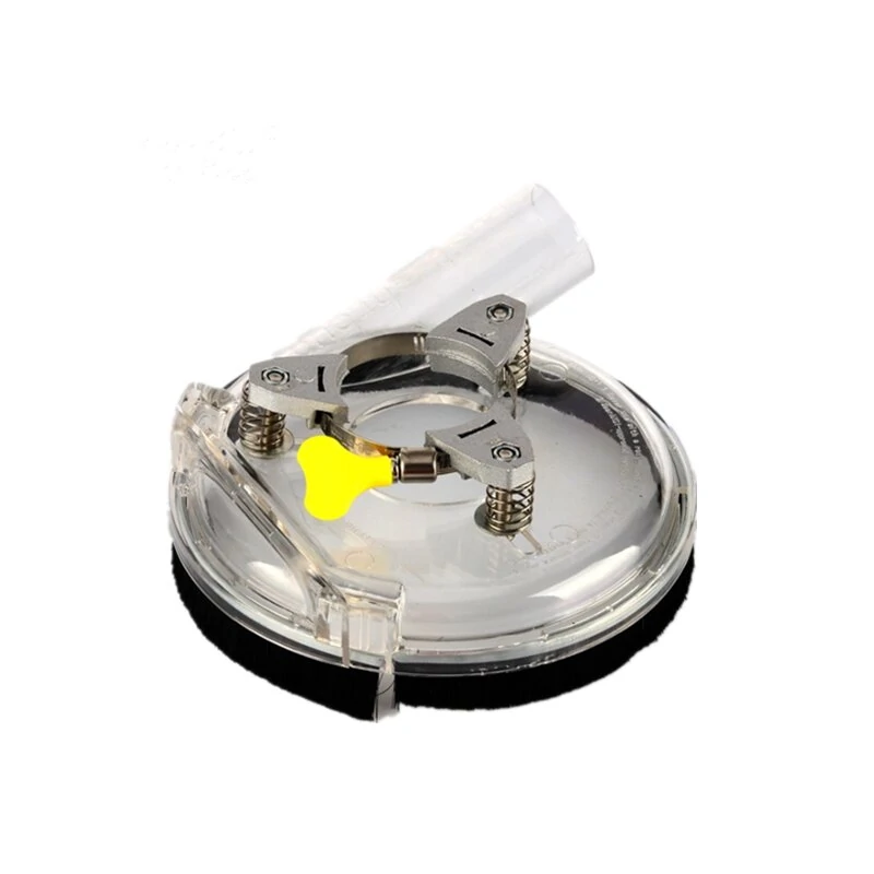 Drillpro Angle Grinder Dust Shroud Cover | Clear Vacuum Cover for Dust-Free Operation - Image 2
