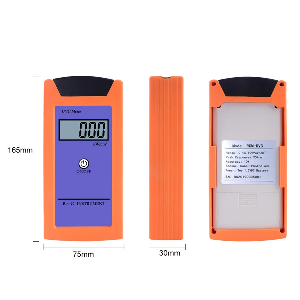 UVB Photometric Tester | Ultraviolet Radiation Meter for Reptile Pets - Image 2