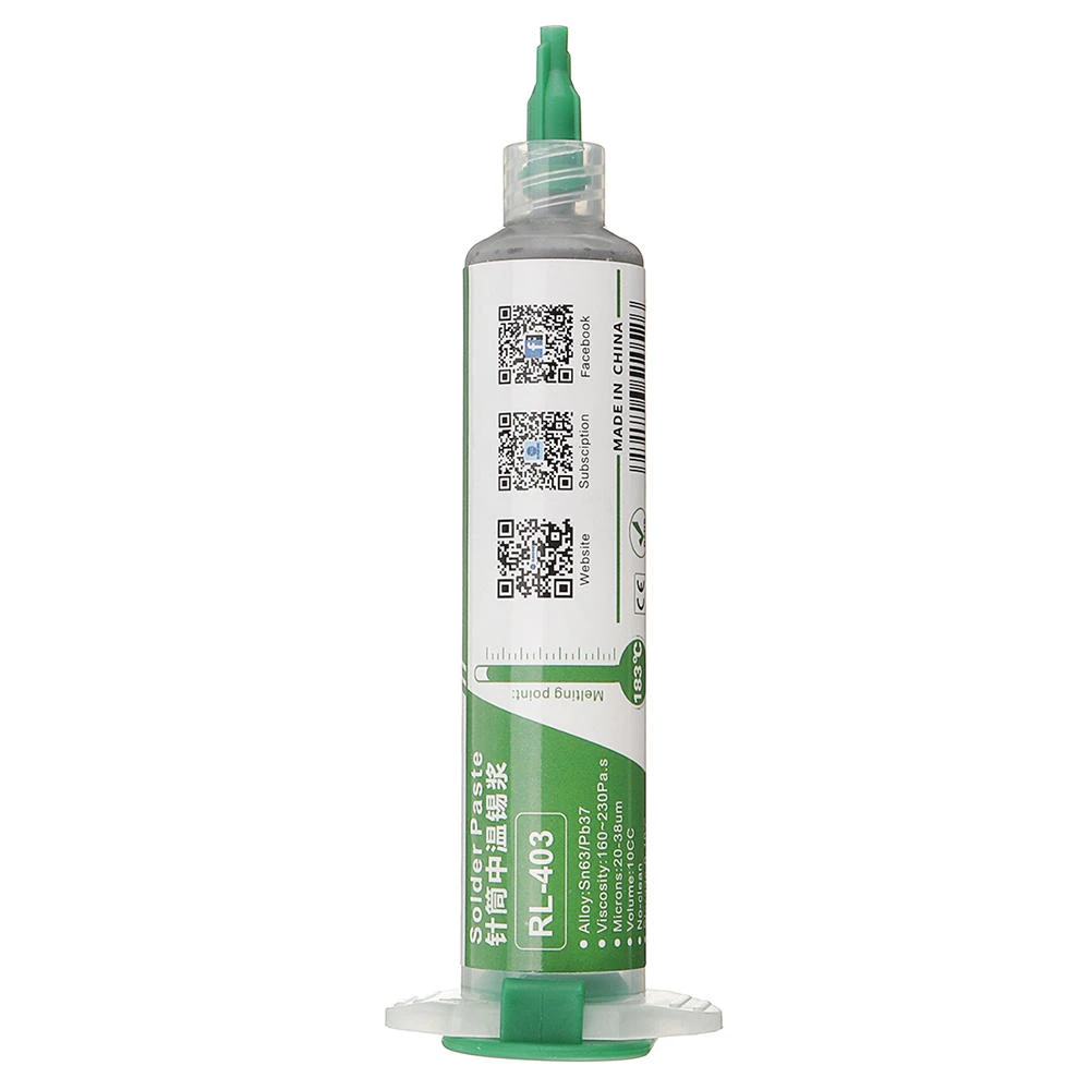 RELIFE RL-403 No-Clean Solder Paste | Sn63/Pb67 20-38um for BGA Rework - Image 3