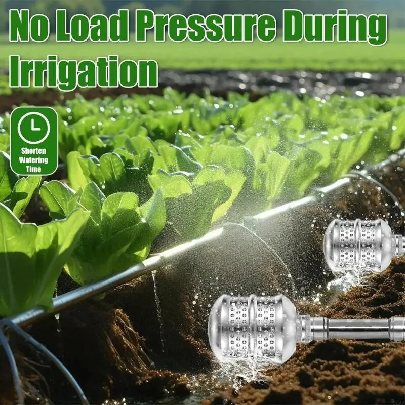 Rust Proof 3/4 Inch Aluminum Bubbler Sprinkler Head - Corrosion Resistant & Lightweight - Image 2