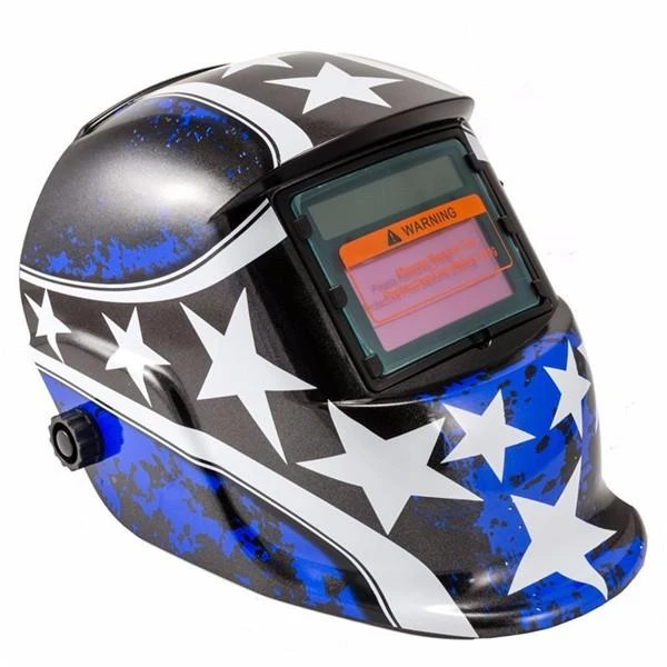 Pentagram Star Solar Auto Darkening Welding Helmet - TIG MIG Welder Mask - Image 3