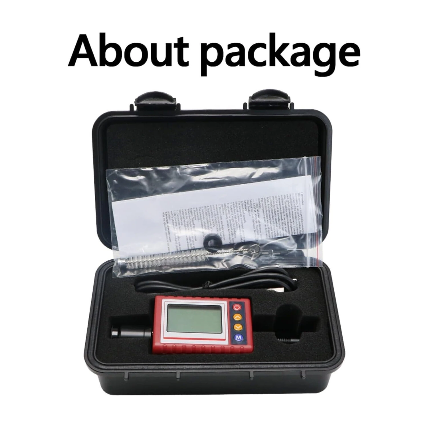 SHSIWI TH1101 Leeb Hardness Tester Pen | HLD HRC HRB HRA HB HV | Portable Rechargeable Metal Hardness Measurement | OLED Display - Image 5
